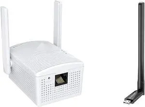 Bundle BrosTrend AC1200 Ethernet-2-WiFi Universal Wireless Adapter BrosTrend 650Mbps Linux WiFi Adapter