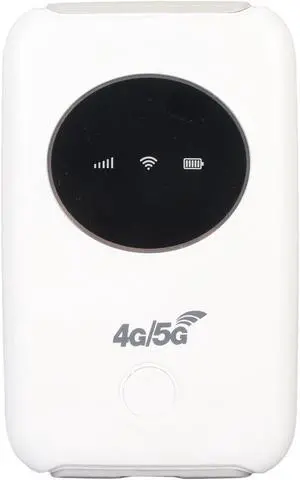 Portable Router for Travel, 300Mbps 4G Unlocked LTE USB Modem with SIM Card Slot, Built in 3200MAh Battery,Supports Network Band: B1/2/3/5/7/8/20/40