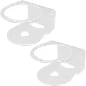 HOLACA Wall Mount Holder for TP-Link Deco X90 WiFi 6 Mesh WiFi(AX6600) Compatible Linksys 6E,Simple and Sturdy Acrylic Wall Mount Holder Stand Bracket (2Pack)