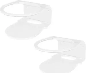 HOLACA Wall Mount for TP-Link Deco XE75/XE75Pro(AX5400) X15(AX1500) PX50 Mesh WiFi 6 System Simple and Sturdy Acrylic Wall Mount Holder Stand Bracket(2 Pack)