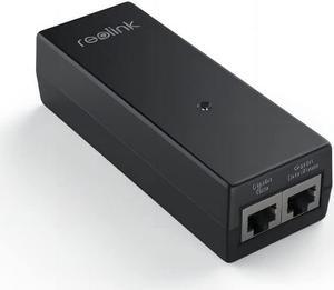 Reolink Gigabit PoE Injector, Convert Non-PoE to PoE, Supplies PoE+ (30W) or PoE (15.4W), Distance up to 100m, Plug & Play, Suitable for Reolink PoE Cameras/Reolink Video Doorbell PoE, P030U05