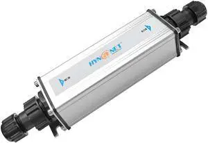 802.3at/af 30W Gigabit Industrial Outdoor Waterproof PoE+ Extender, 10/100/1000Mbps PoE Repeater with 6kV Lightning Protection ,Aluminium Housing