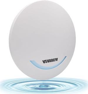 Dual Band Gigabit POE Wireless WiFi Access Point | Long Range 5Ghz 1200Mbps Ceiling Mounted AP Router Wireless Access Point WiFi Repeater | Mesh, Seamless Roaming & MU-MIMO | PoE Powered
