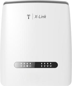 X-Link AX3000 Dual Band WiFi 6,4G LTE CAT12 Router with Unlocked SIM Card Slot, 3000Mbps Mesh WiFi, Qualcomm SDx12 Chipset(White)