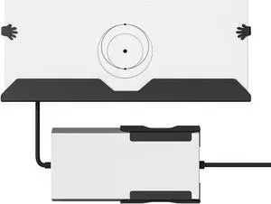 Protective Wall Mount Kit for Starlink Gen 3 Router and Power Supply - Metal Bracket Holder for Starlink V3 Mesh Router Wall Mount with Cable Management Easy to Install