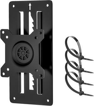 PUTORSEN Premium Height Adjustable Monitor Wall Mount up to 35 inch Ultrawide Screens, Low Profile VESA Wall Mount Monitor Holds up to 22lbs, Full Motion Computer Monitor Mount Wall, VESA 75/100,Black
