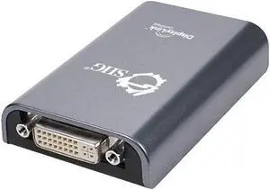SIIG USB 2.0 to DVI/VGA Pro Multi-Monitor Converter for Windows and Mac up to 1080p
