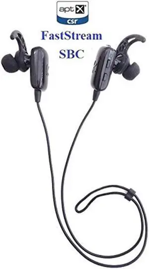 KOKKIA Marathons_3codecs : Bluetooth Stereo Headset with 3 codecs (SBC, aptX, FastStream). Compatible with Bluetooth iPhones,iPads/iPods and Other Bluetooth Stereo Sources.