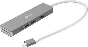 j5create JCD390: 4K HDMI and USB 3.2 Adapter for DisplayPort Alt Mode USB-C