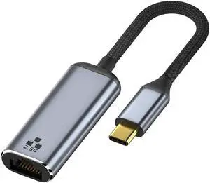 xiwai USB 3.1USB-C Type-C Male to 2500Mbps 2.5Gbps GBE Gigabit Ethernet Network LAN Cable Adapter for Laptop