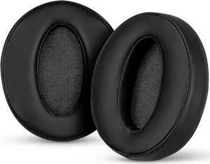 Replacement Earpads for Sennheiser HD 4.50, HD 350BT, HD 4.40BT, HD 4.50BT, HD 4.50BTNC, HD 450BT. Soft PU Leather, Extra Comfort & Durability by Brainwavz (Black)