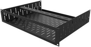 Penn Elcom Custom Media Rack Shelves Compatible with 2 x Sonos Amp Units