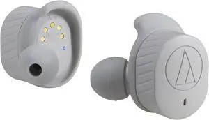 Audio-Technica ATH-SPORT7TWGY SonicSport Wireless in-Ear Headphones, Gray