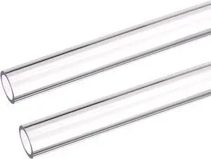 uxcell PETG Tubing Hard Tube 12mm ID, 16mm OD, 0.5m/20inch Length, Clear for PC Water-cooling System 2pcs