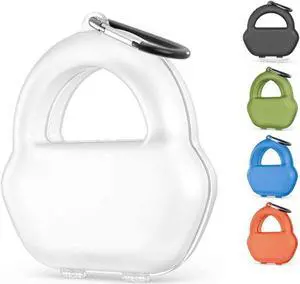 SUOFEIK Hard Case for AirPods Max - Hard Travel Case with Full Protection for Apple Pro Max Headphones (White)