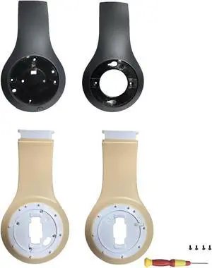 Adhiper Replacement Earphone Shell Repair Parts Compatible for Studio3.0 Wireless Over-Ear Headphone (Gray)