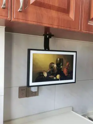 ATOPCAENRT Versatile Under-Cabinet Mount for Amazon Echo Show 15 - Save Space and Customize Viewing Angles Black 026-01 SX