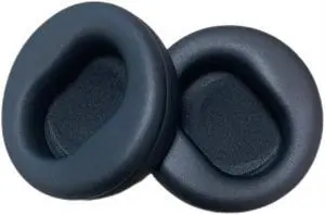 Replacement Earpads Ear Pads Protein Leather Ear Cushion Repair Parts Compatible with Microsoft Surface Headphones 1 2 Noise Cancellation Headsets (Black)