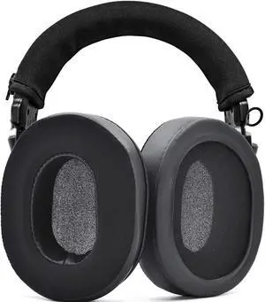 Earpad Repair Parts Suit Replacement Cooling Gel Ear Pad and Headband Pad Compatible with Audio Technica M30 M40 M50 M50X M50S M40X Headphone