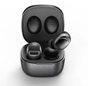 ELOVEN Wireless Earbuds Deep Bass Stereo Sound Bluetooth Earbuds 120H True Wireless Headphones with Ear Caps (S/M/L) for Samsung S24/S23/S22/S21 Ultra Z Flip 5/4/3/Fold 5/4 A53 iPhone 16/15/14 Black