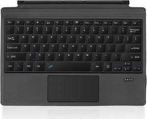 FERRISA Surface Pro Wireless Bluetooth Keyboard for Microsoft Surface Pro 7/6/5/4/3 Type Cover With Precision Touchpad, Ultra-Slim Strong Magnetic
