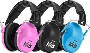 KAYNN 032 3Pack Noise Headphones for Kids - 28dB SNR Noise Canceling Headphones for Concerts, Fireworks, Sensory Headphones for Autism, Children, Age 3-16