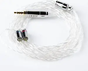 keephifi Earphone Upgrade Cable-KBEAR 4 Core Upgraded Cable 4N Purity Silver Headphone Cable HiFi in Ear Monitor Replacement Cable, for ZS10, ZS10 PRO, ZST, ZST-X keephifi Earphone Upgrade Cable-KBEAR 4 Core Upgraded Cable 4N Purity Silver Headphone Cable HiFi in Ear Monitor Replacement Cable, for ZS10, ZS10 PRO, ZST, ZST-X