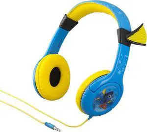 Finding Dory Disney Pixar Movie Nemo and Dory Kid Friendly Volume Reduced Youth Stereo Headphones
