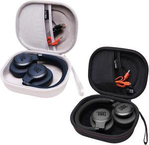 LTGEM Hard Case for JBL Headphone- White // Black