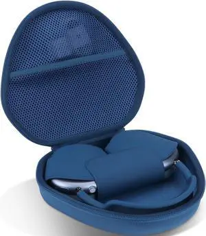 Lebakort Hard Case Compatible with Apple AirPods Max Over-Ear Headphones (Blue Case)