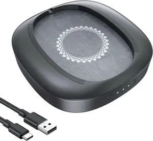 MEKASS Ultra-Silent Mouse Mover, Mouse Jiggler with Adjustable Interval Timer, Mouse Jiggers Device with ON/Off Switch, Driver-Free Mouse Shaker for Keeping The PC Active (Space Gray)
