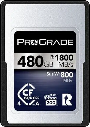 ProGrade Digital CFexpress 4.0 Type A Memory Card (480GB) Iridium