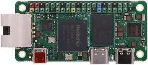 Radxa Zero 3E RK3566 4-core CPU SBC, GPU, NPU, HDMI with 1080P Output, and Gigabit Ethernet Single Board Computer (Radxa Zero 3E 4GB with GPIO)