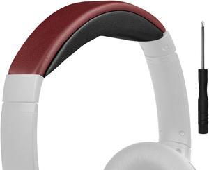 SOULWIT Replacement Headband Pad Kit for Bose QuietComfort 25(QC25)/SoundLink Around-Ear II(SoundLink AE2)/SoundTrue Around-Ear II(SoundTrue AE 2) Headphones, Easy DIY Installation - Burgundy