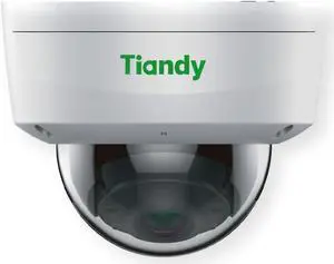 Tiandy TC-C34KS Spec: I3/E/Y/C/SD/2.8mm/V4.2 IR Dome Camera; 4MP; Up to 2560x1440 at 25fps; Metal and Plastic Housing; 1/2.7" CMOS Sensor; 2.8mm Focus; Fixed Lens; IR Range up to 98.42 feet