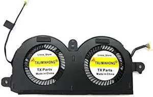 TXLIMINHONG New Compatible for DELL XPS13 9370 CPU Cooling Fan ND55C19-16M01 DP/N 0980WH CN-0980WH 0PNWJR DFS350705P00T