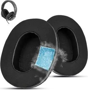 Wzsipod Cooling-Gel Ear Pads for Turtle Beach Stealth 700/600 /500/400 /300 Gaming Headset, Recon Spark Ear Cups Replacement with Smooth Fabric & Memory Foam Reduces Heat Build-Up