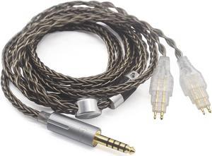 Youkamoo 4.4mm Balanced Replacement Upgrade Cable Compatible for Sennheiser HD650, HD600, HD580, HD660S, HD58X, HD6XX Headphones Upgrade Cable