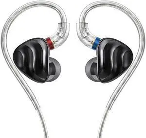FiiO FH3 HiFi Earphones 3 Drivers (1 Dynamic + 2 Knowles BA), in-Ear Earphones High Resolution, Bass Sound, High Fidelity for Smartphone/PC/Tablet