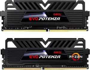 GeIL EVO Potenza AMD/Intel 16GB (2 x 8GB) 288-Pin PC RAM DDR4 3200 (PC4 25600) Desktop Memory Model GAPB416GB3200C18ADC