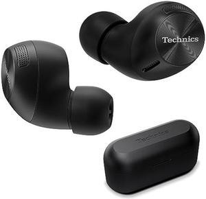Technics HiFi True Wireless Multipoint Bluetooth Earbuds II, Active Noise Cancelling, 3 Device MultiPoint Connectivity, Impressive Call Quality, LDAC Compatible, EAH-AZ40M2-K (Black)