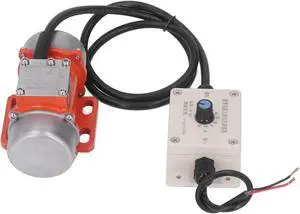 Electric Vibrating Motor Adjustable Exciting Force Brushless Dc Vibration Motor with Speed Controller 30W 4000Rpm Dc12V 2.8A, 12v Vibrating Motor 80lb Dc (DC12V)