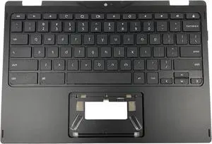 LTPRPTS Replacement Laptop Upper Case Palmrest Keyboard Assembly Part for Chromebook Spin CP511-2HT R752T R752TN 6B.H93N7.021 Black