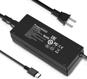 PowerHOOD 19V Type-C AC Adapter Compatible with ACEMAGIC 15.6 inch Laptop Intel 12th Gen Alder Lake N95 Laptop Charger ACEMAGIC AX15 USB-C Power Supply Cord Battery Charger Cable PSU
