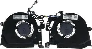Replacement CPU&GPU Cooling Fan for HP ZBook 15 G5 G6 L30894-001 L30895-001 L28713-001