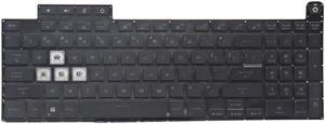 New Replacement Keyboard for Asus TUF Gaming A15 F15 FA507 FA507R FX507 FX507R FX507Z FX507ZM FX517 FX517ZC FX517ZM FX517ZR FX517ZE Gaming A17 FA707 FA707RC F17 FX707 FX707VV-RS74 FX707VV Backlit US