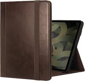 TORRO Case Compatible with iPad Air 13 M3/M2  Premium Leather iPad Air 13 2025/2024 Cover with Stand Function, Apple Pencil Connectivity and Wake/Sleep Function (Dark Brown)