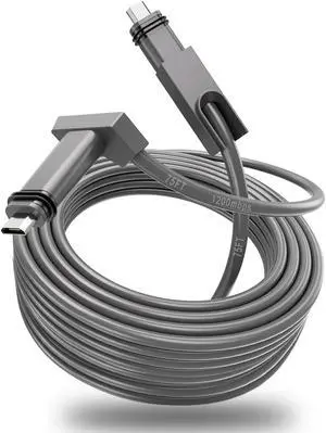 GTOMNI Starlink Cable 75FT Satellite Replacement Cable for Starlink Actuated Gen 2 Dish and Router,Starlink Rectangular Satellite V2 Starlink Cable Extension for Starlink Accessories, Grey