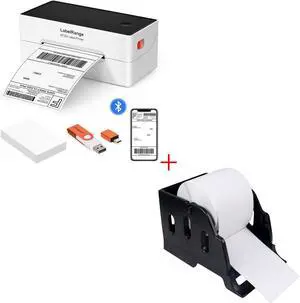 BT320 Label Printer with Label Holder