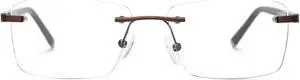 Zeelool Rectangular Frame Blue Light Blocking Glasses for Women Men ZJGM819097